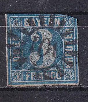 Altdeutschland Bayern  Nr 2 Postfrisch / **