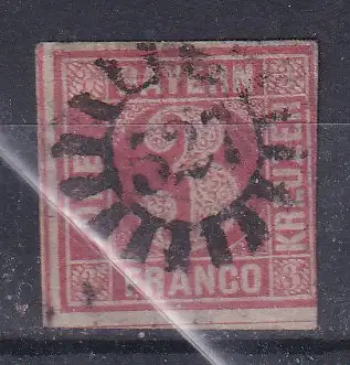 Altdeutschland Bayern  Nr 9 Postfrisch / **