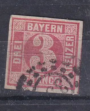 Altdeutschland Bayern  Nr 9 Postfrisch / **