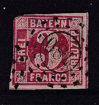 Altdeutschland Bayern  Nr 9 Postfrisch / **