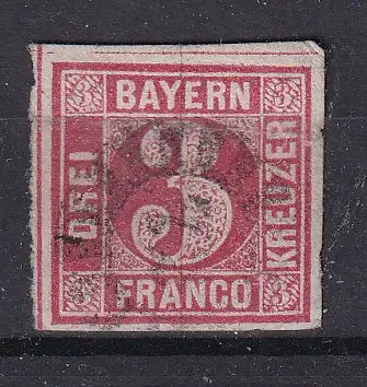 Altdeutschland Bayern  Nr 9 Postfrisch / **