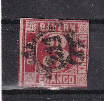 Altdeutschland Bayern  Nr 9 Postfrisch / **