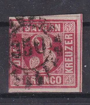 Altdeutschland Bayern  Nr 9 Postfrisch / **