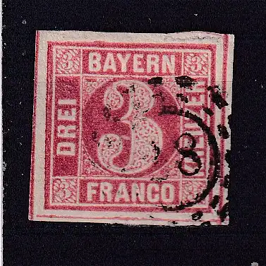 Altdeutschland Bayern  Nr 9 Postfrisch / **