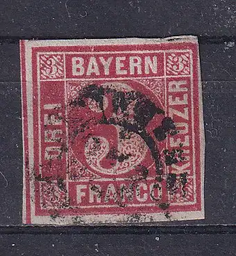 Altdeutschland Bayern  Nr 9 Postfrisch / **