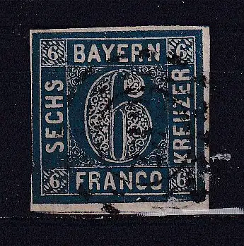 Altdeutschland Bayern  Nr 10 Postfrisch / **