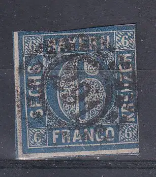 Altdeutschland Bayern  Nr 10 Postfrisch / **