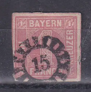 Altdeutschland Bayern  Nr 3 Postfrisch / **