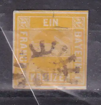 Altdeutschland Bayern  Nr 8 Postfrisch / **