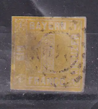 Altdeutschland Bayern  Nr 8 Postfrisch / **