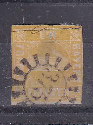 Altdeutschland Bayern  Nr 8 Postfrisch / **