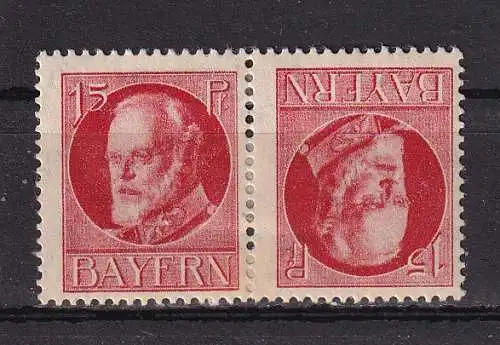 Altdeutschland Bayern  Nr ZD K 6 Falz / Gummimängel / *