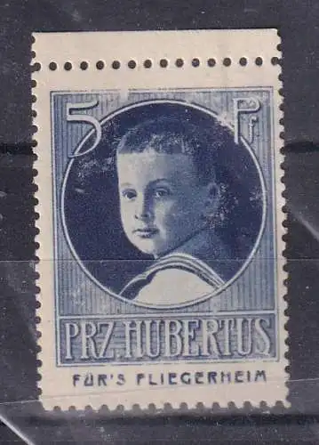 Altdeutschland Bayern  Nr Spendenmarke Falz / Gummimängel / *