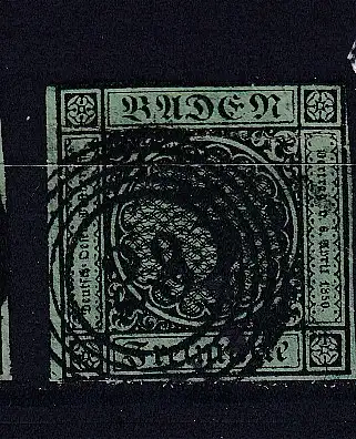 Altdeutschland Baden  Nr 6 Gestempelt (Posten)