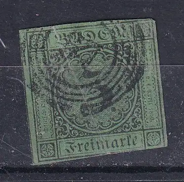 Altdeutschland Baden  Nr 6 Gestempelt (Posten)