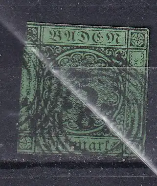 Altdeutschland Baden  Nr 6 Gestempelt (Posten)