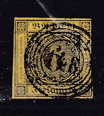 Altdeutschland Baden  Nr 7 Gestempelt (Posten)