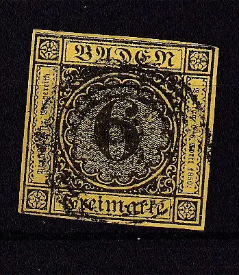 Altdeutschland Baden  Nr 7 Gestempelt (Posten)