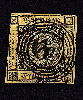 Altdeutschland Baden  Nr 7 Gestempelt (Posten)