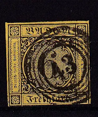 Altdeutschland Baden  Nr 7 Gestempelt (Posten)