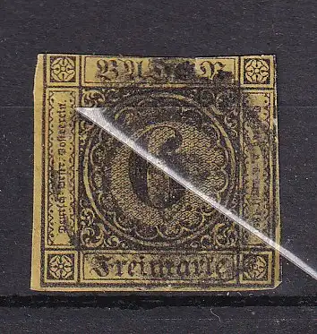 Altdeutschland Baden  Nr 7 Gestempelt (Posten)