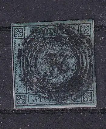 Altdeutschland Baden  Nr 6 Gestempelt (Posten)