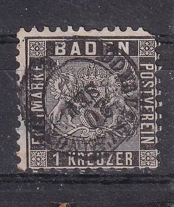 Altdeutschland Baden  Nr 9 Gestempelt (Posten)