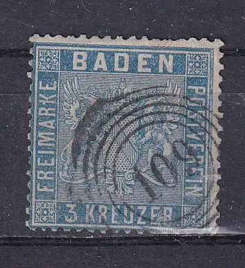 Altdeutschland Baden  Nr 10 Gestempelt (Posten)