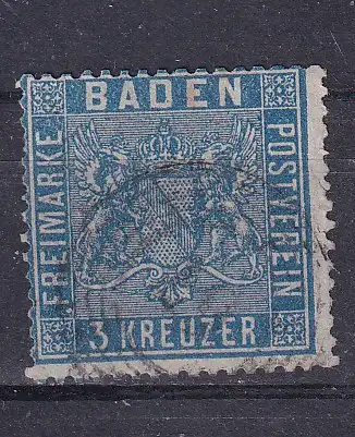 Altdeutschland Baden  Nr 10 Gestempelt (Posten)