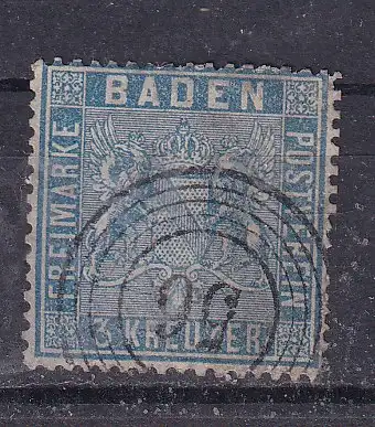 Altdeutschland Baden  Nr 10 Gestempelt (Posten)