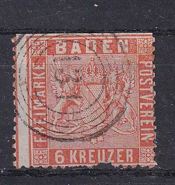 Altdeutschland Baden  Nr 11 Gestempelt (Posten)