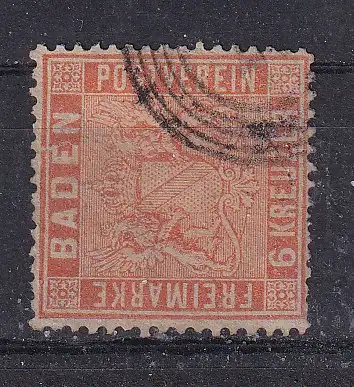 Altdeutschland Baden  Nr 11 Gestempelt (Posten)
