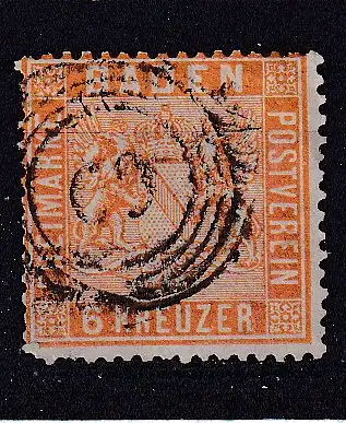 Altdeutschland Baden  Nr 11 Gestempelt (Posten)