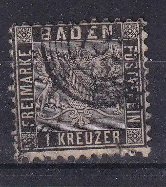 Altdeutschland Baden  Nr 13 Gestempelt (Posten)
