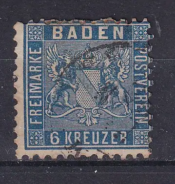 Altdeutschland Baden  Nr 14 Gestempelt (Posten)
