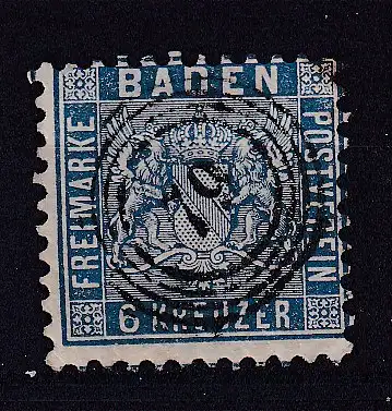 Altdeutschland Baden  Nr 14 Gestempelt (Posten)