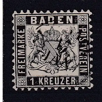 Altdeutschland Baden  Nr 17 Gestempelt (Posten)