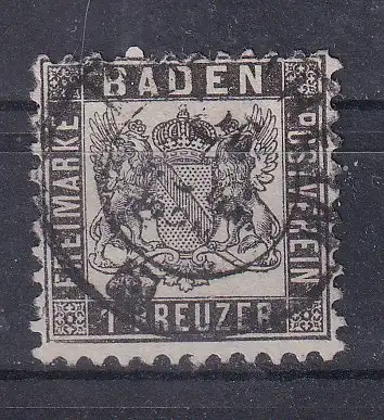 Altdeutschland Baden  Nr 17 Gestempelt (Posten)