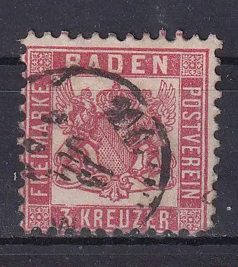 Altdeutschland Baden  Nr 18 Gestempelt (Posten)