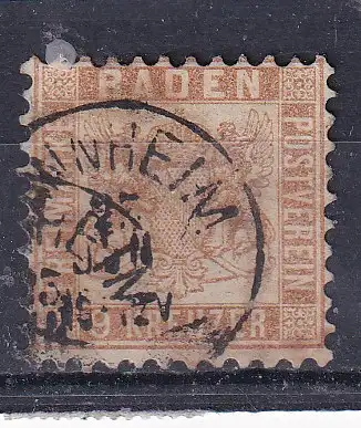 Altdeutschland Baden  Nr 20 Gestempelt (Posten)