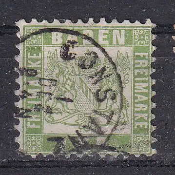 Altdeutschland Baden  Nr 23 Gestempelt (Posten)