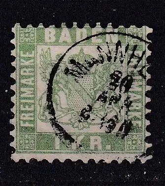 Altdeutschland Baden  Nr 23 Gestempelt (Posten)