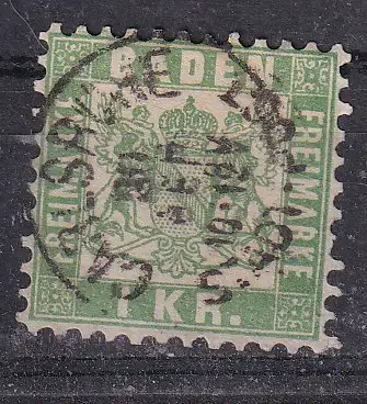 Altdeutschland Baden  Nr 23 Gestempelt (Posten)