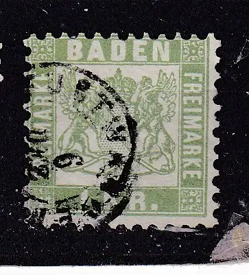 Altdeutschland Baden  Nr 23 Gestempelt (Posten)