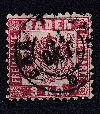 Altdeutschland Baden  Nr 24 Gestempelt (Posten)