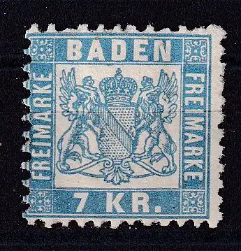 Altdeutschland Baden  Nr 25 Gestempelt (Posten)