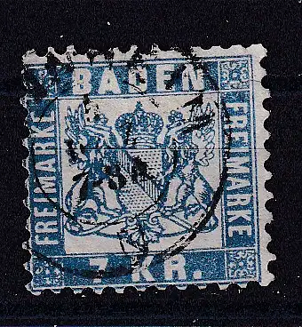 Altdeutschland Baden  Nr 25 Gestempelt (Posten)