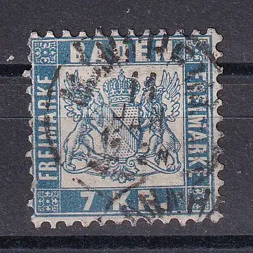 Altdeutschland Baden  Nr 25 Gestempelt (Posten)