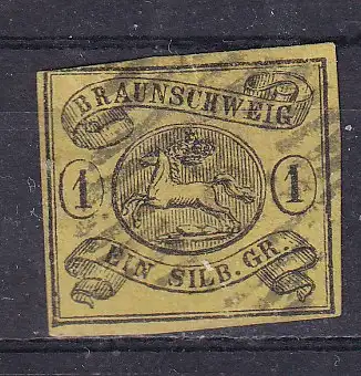 Altd. Braunschweig  Nr 6 Gestempelt (Posten)