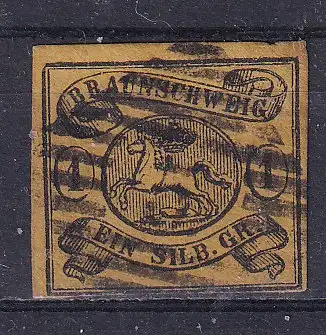 Altd. Braunschweig  Nr 6 Gestempelt (Posten)